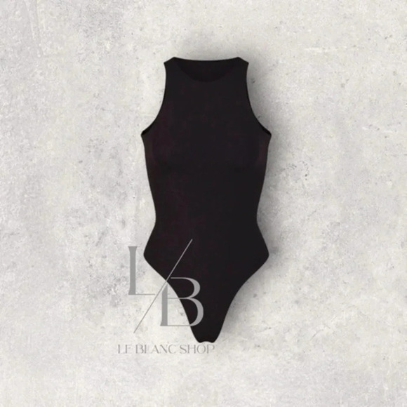 SKIMS FITS EVERYBODY HIGH NECK BODYSUIT XS B253 - Picture 1 of 5